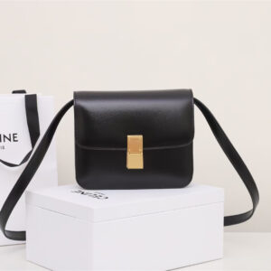 高仿Celine*ClassicBox系列192523黑色免檢版