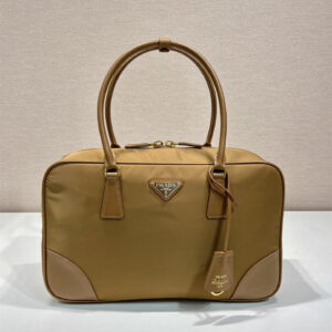 高仿Prada*ReEdition系列手提袋1BB114大號木色免檢版