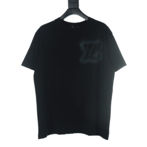 高仿LV*SS24系列1AFR0014手繪刺繡短袖黑色