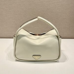 高仿Prada單肩袋1BA451灰色免檢版