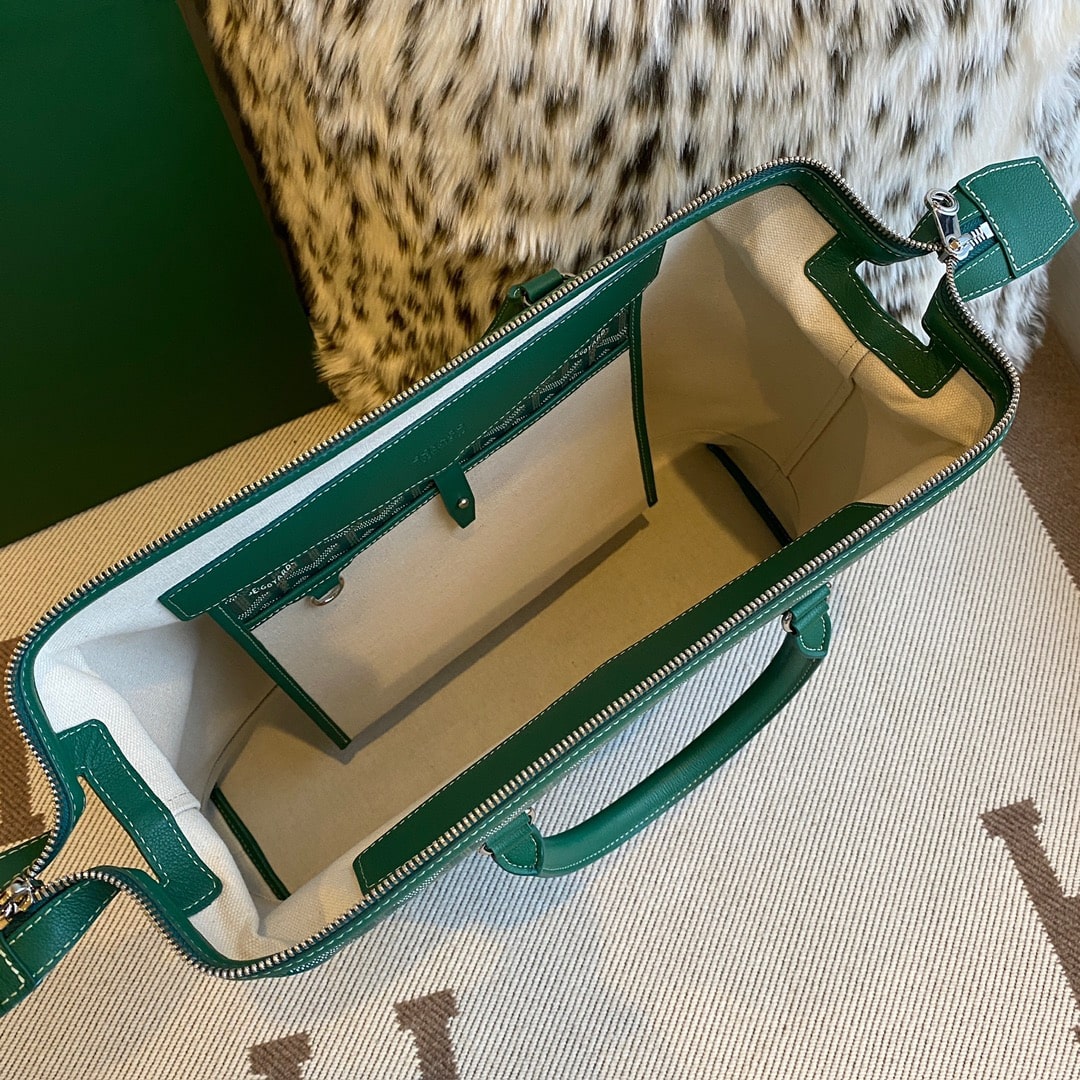 高仿Goyard戈雅Cisalpin系列公文包綠色 - Image 8