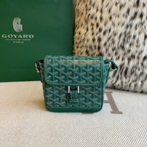 高仿GoyardBeluga限量版mini豆腐包綠色