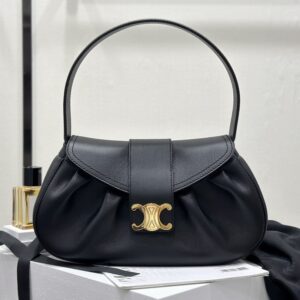 高仿Celine*Polly系列手袋115633黑色免檢版