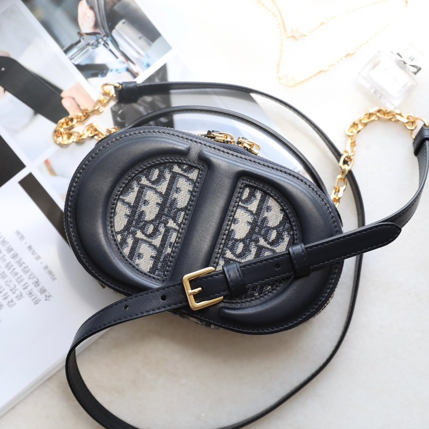 高仿DiorSignature系列CD橢圓形相機包免檢版 - Image 5