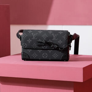 頂級高仿LV盒子單肩包Steamer系列免檢版
