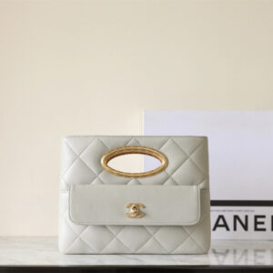 高仿Chanel*24B系列AS5036單肩手提包灰色免檢版