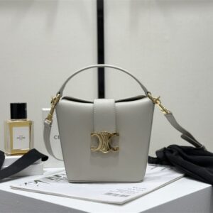 高仿Celine*BucketMini系列手袋10K943灰色免檢版