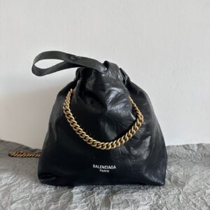 高仿Balenciaga2023年新款Crushtote垃圾袋小號