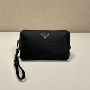 高仿Prada手拿包1NS693黑色免檢版