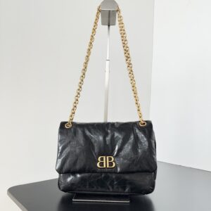 高仿BalenciagaMonaco系列23款冬季黑金XS