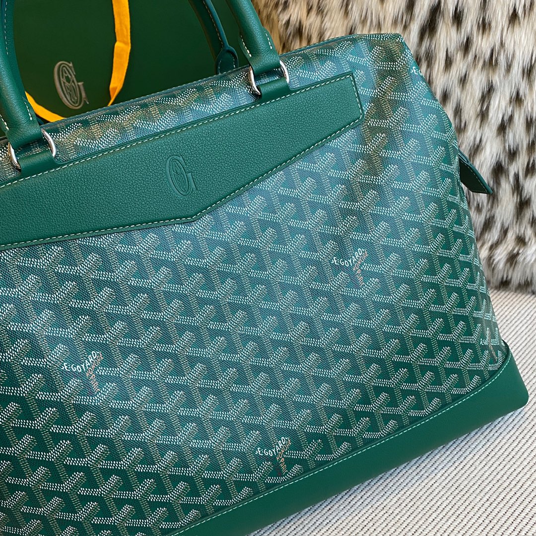 高仿Goyard戈雅Cisalpin系列公文包綠色 - Image 7