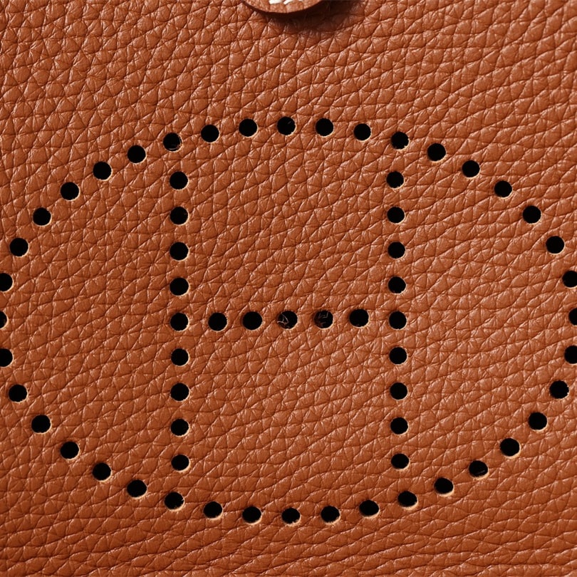 高仿Hermes*Evelyne16金棕色銀扣免檢版 - Image 8