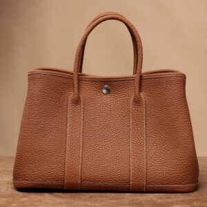 頂級天花板高仿Hermes花園包GardenParty30系列金棕