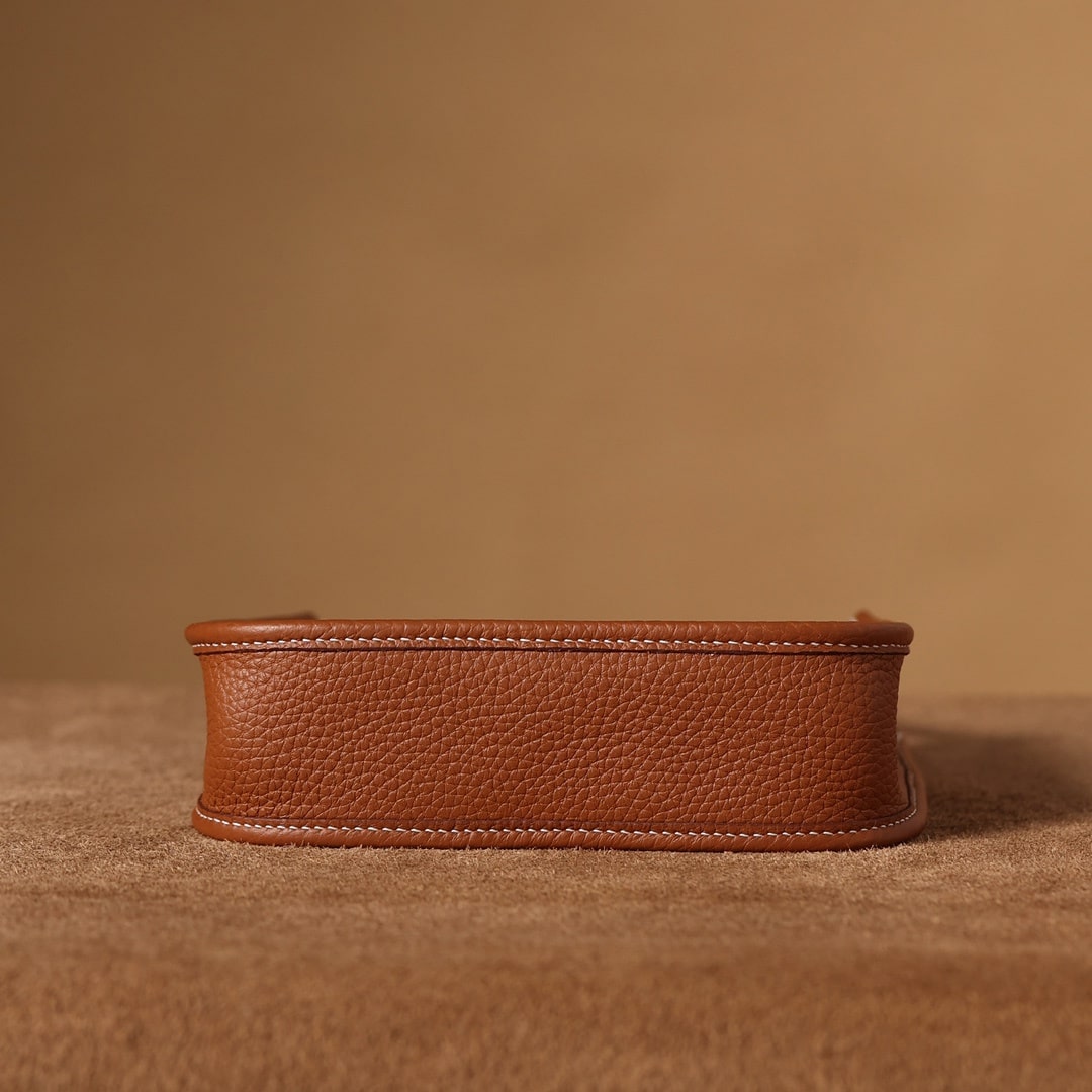 高仿Hermes*Evelyne16金棕色銀扣免檢版 - Image 5