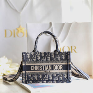高仿Dior2024BookTote系列老花Mini手拎袋免檢版