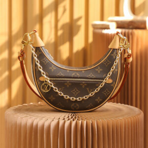 高仿LV腋下包Loop系列女士麻將包經典首選免檢版